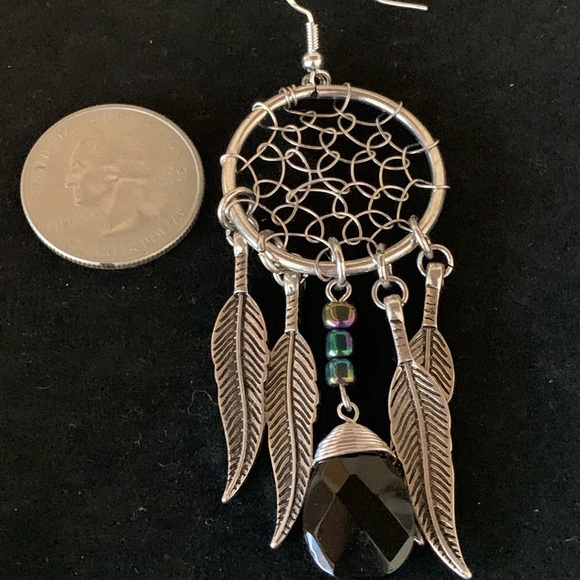 Dreamcatcher Earrings - Picture 3 of 4